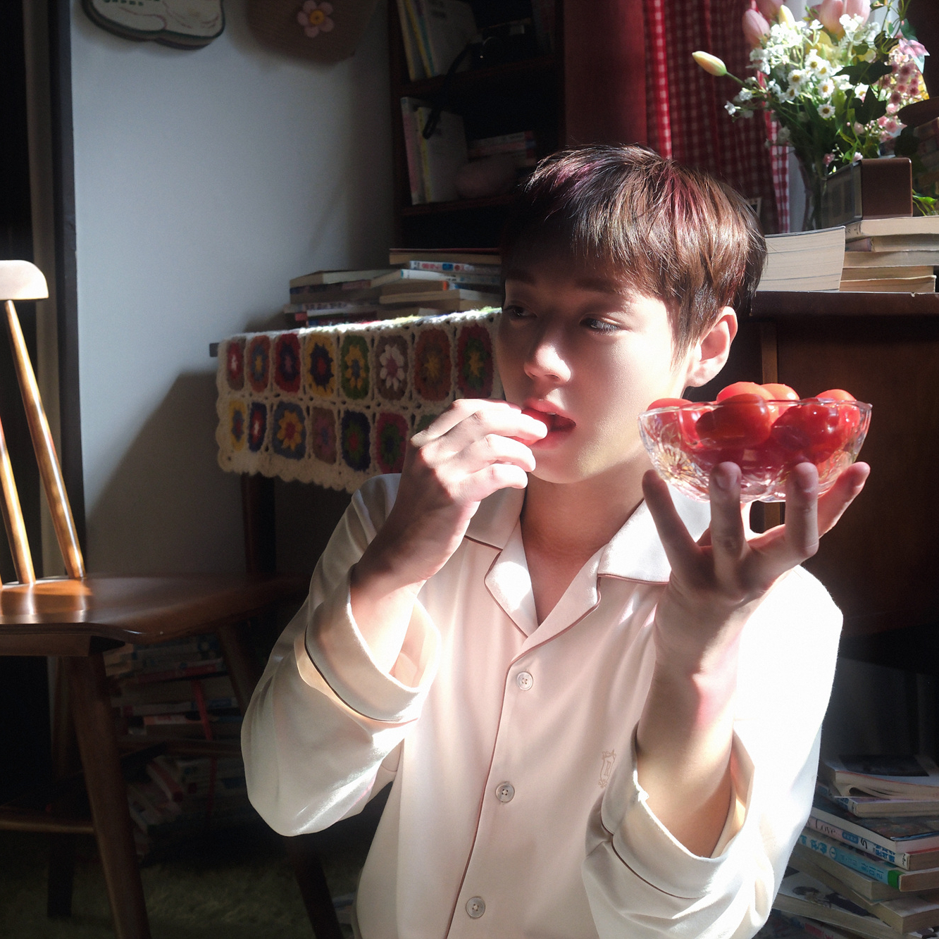 Cuplikan di balik layar dari Park Jihoon