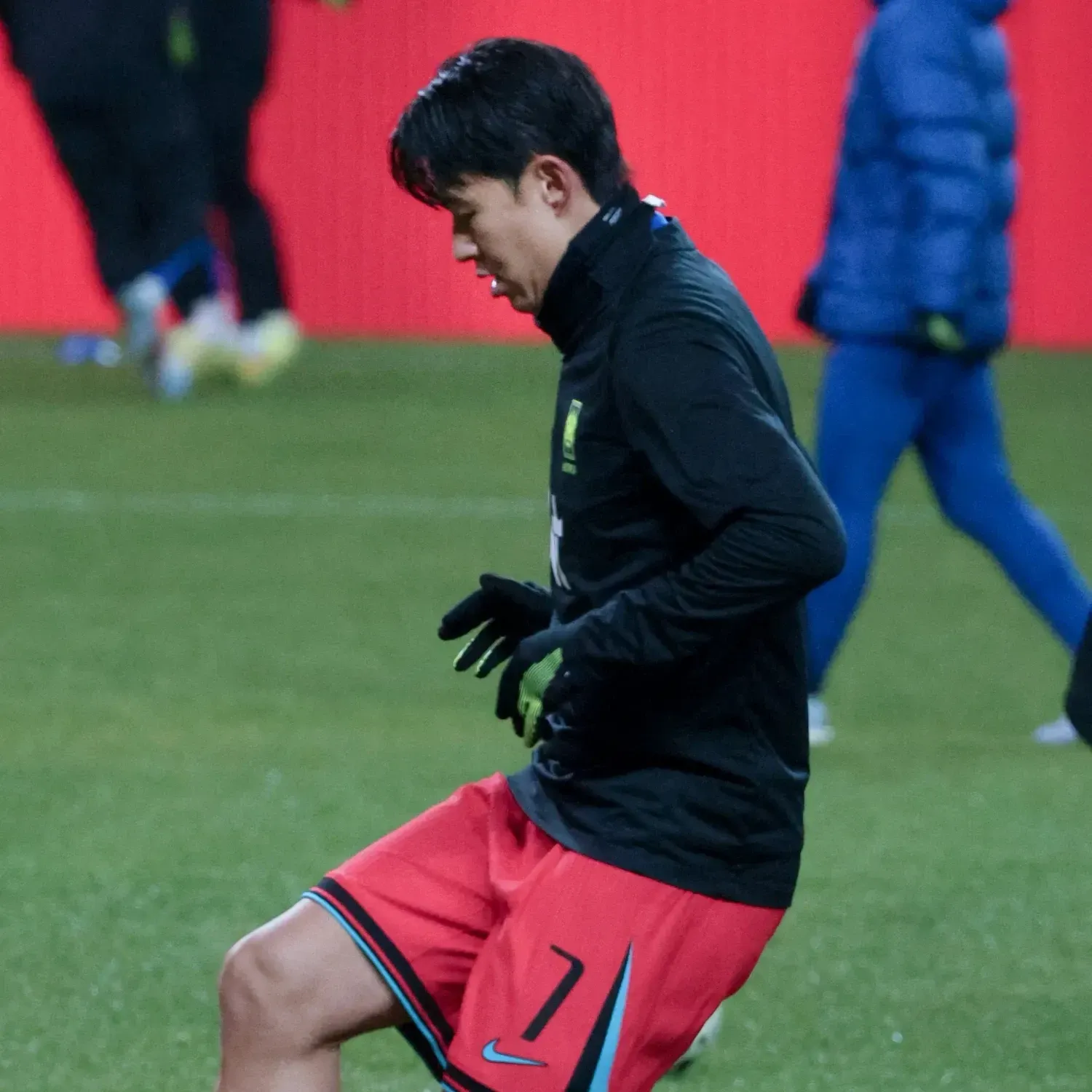 Behind-the-scenes cut of Son Heungmin