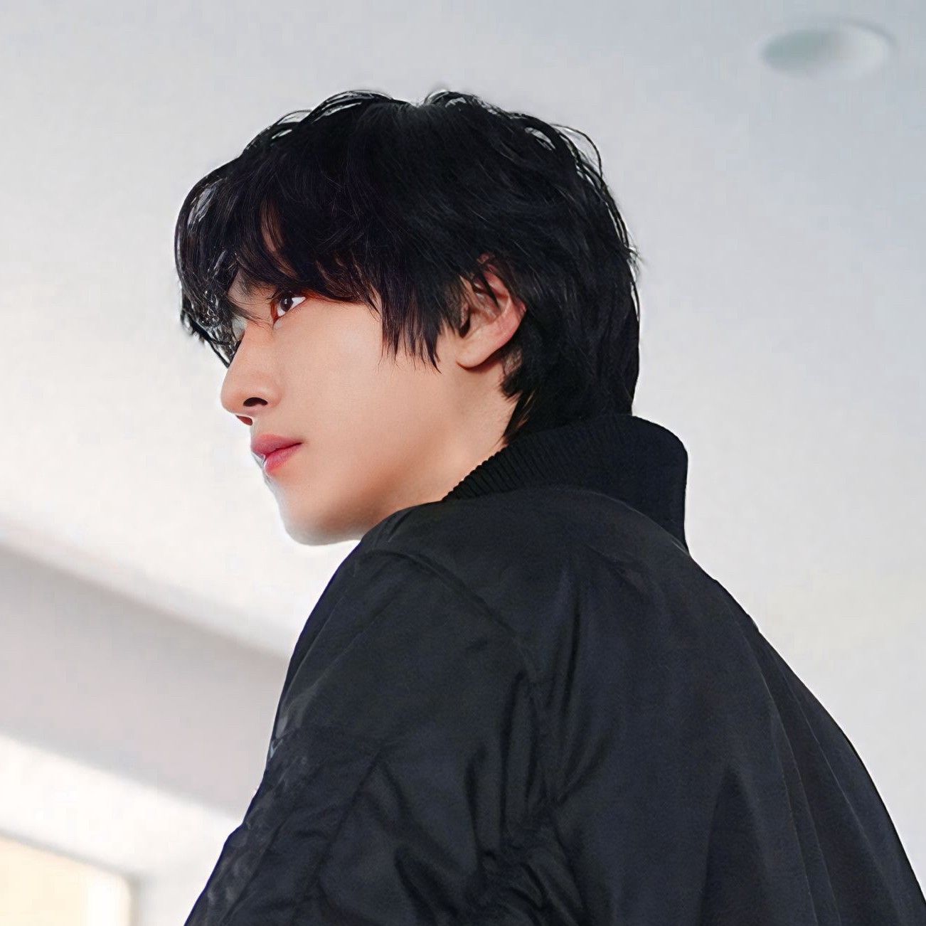 A moment captured by a fan of Ahn Hyoseop