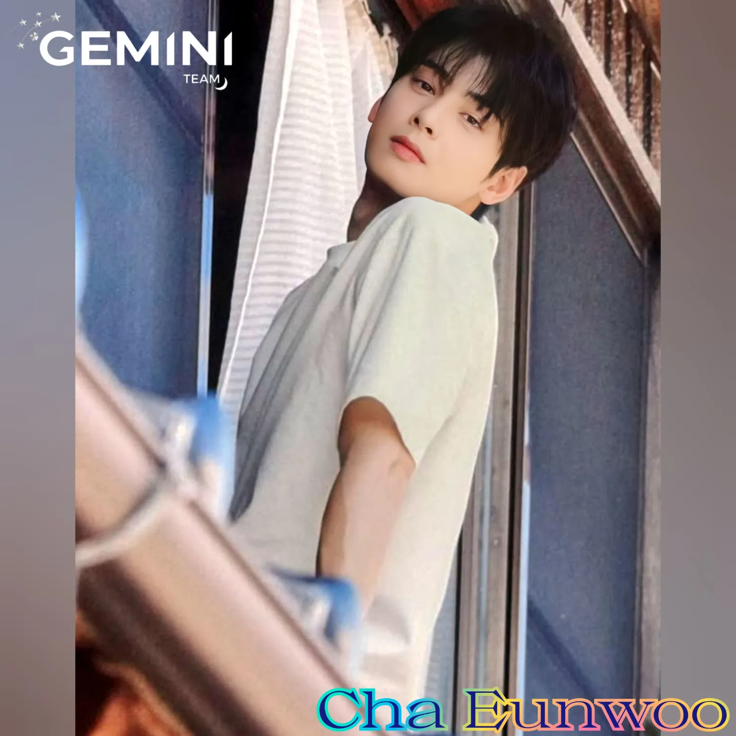 Recent activity shot of Cha Eunwoo
