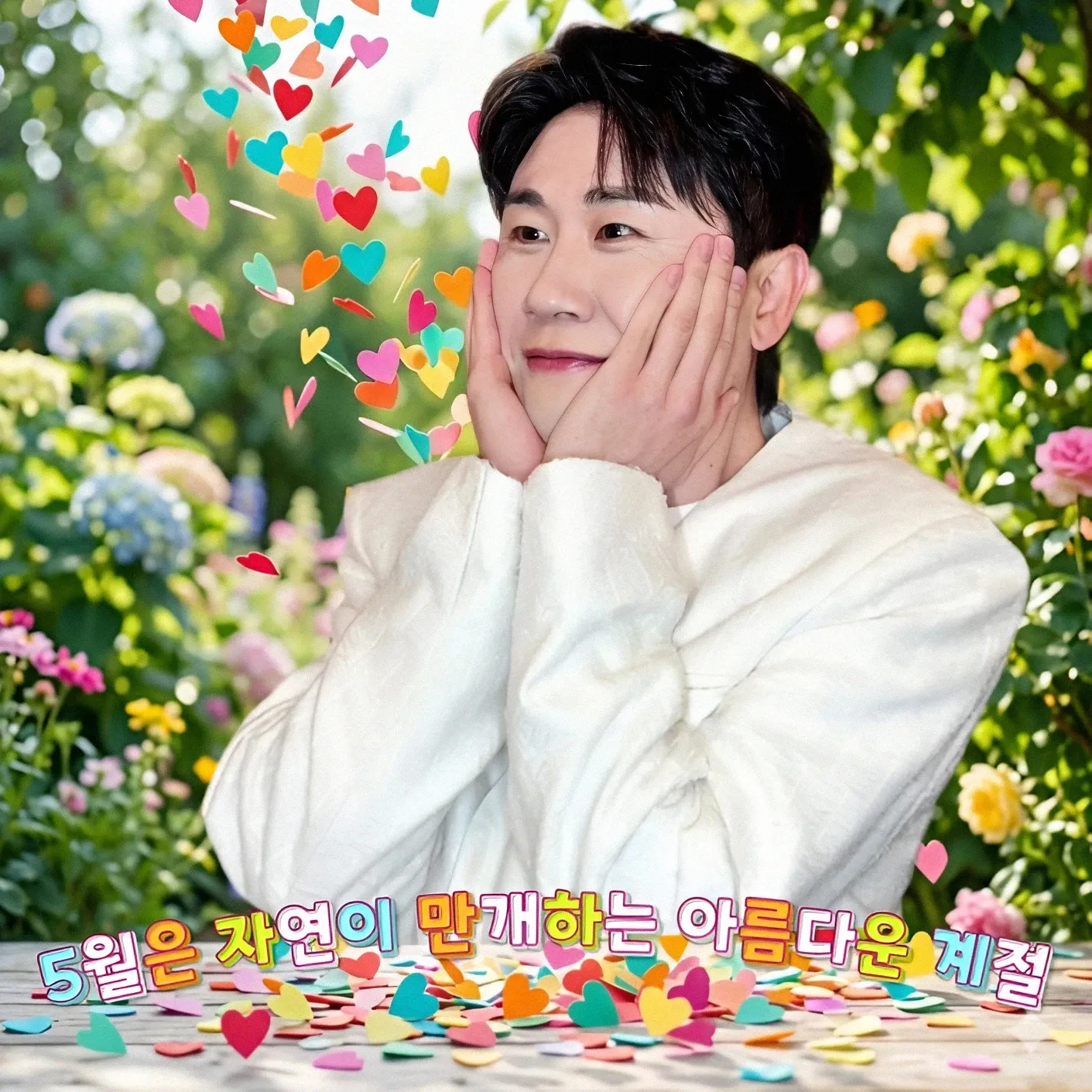 영탁의 비하인드 컷