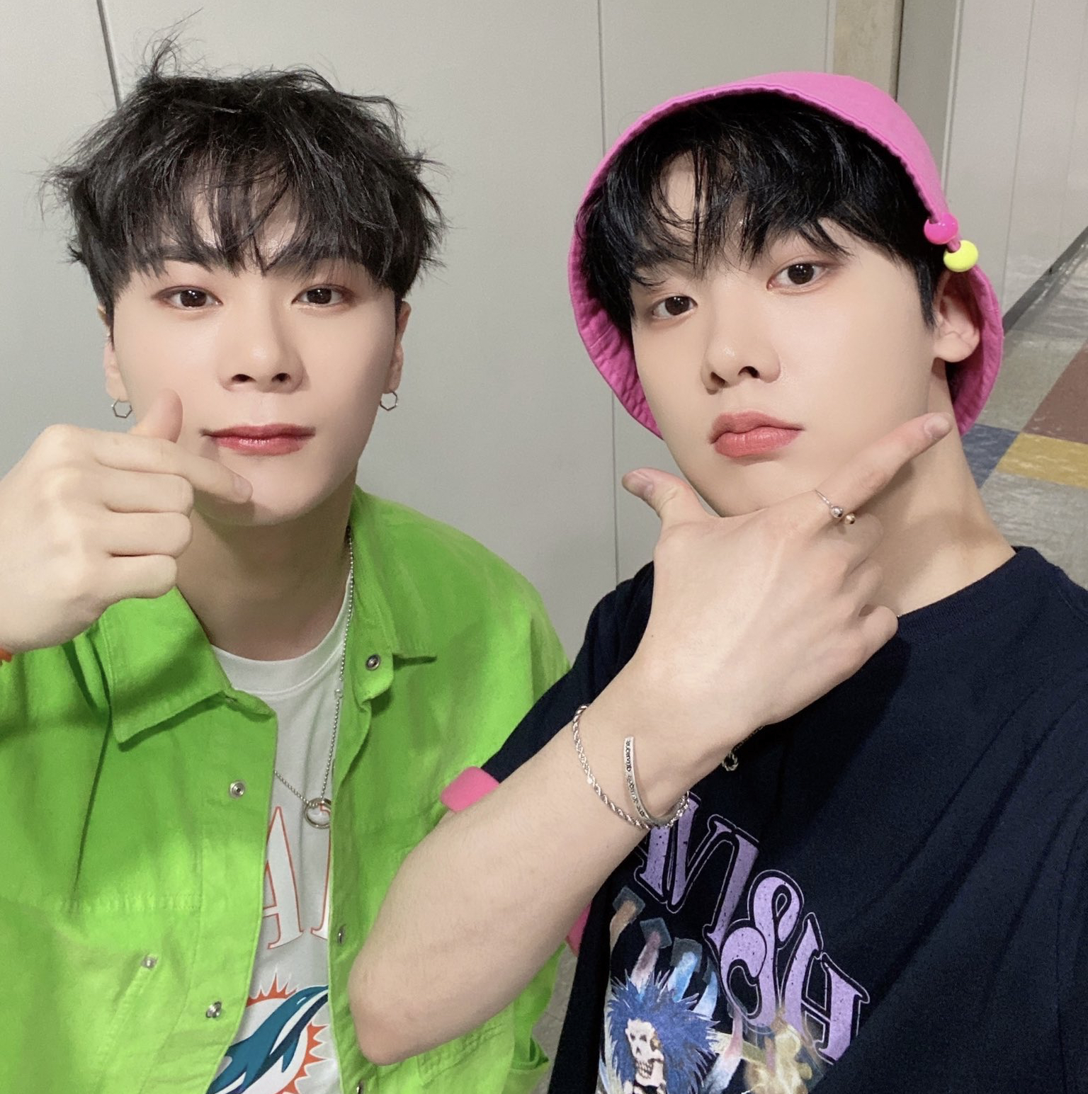Behind-the-scenes cut of Yoon Sanha