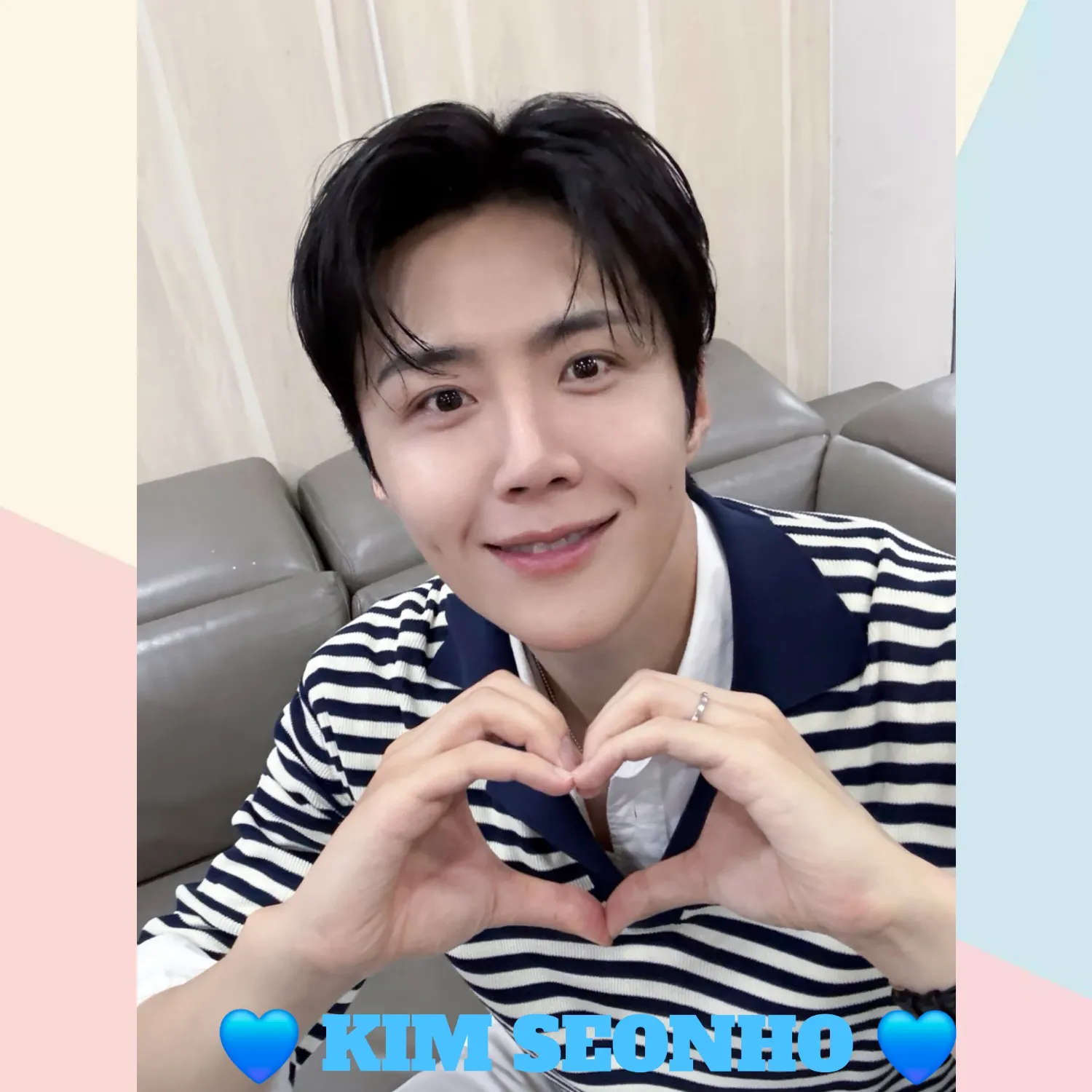 Behind-the-scenes cut of Kim Seonho