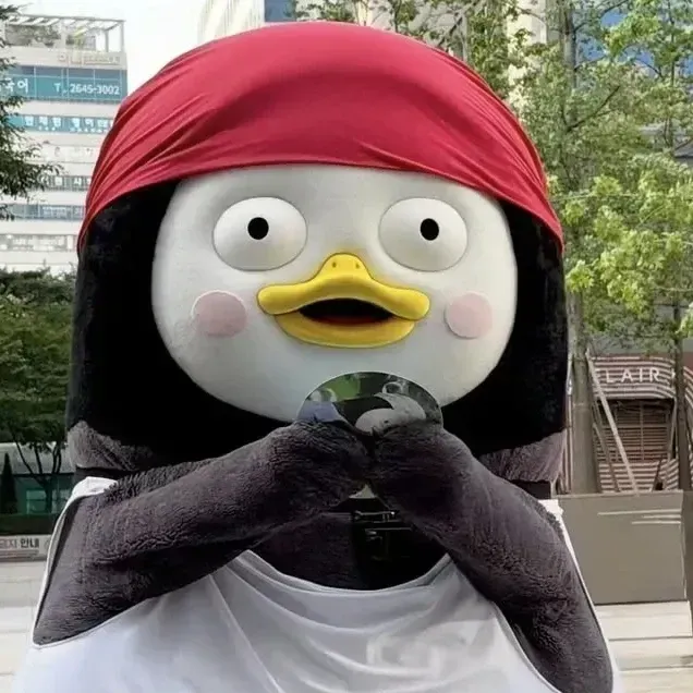 펭수의 비하인드 컷