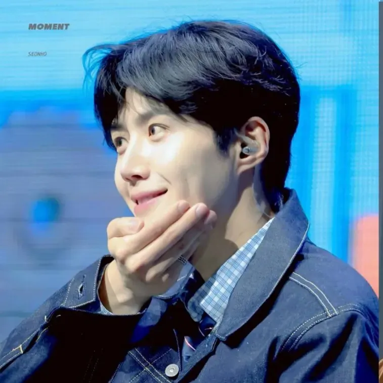 Behind-the-scenes cut of Kim Seonho
