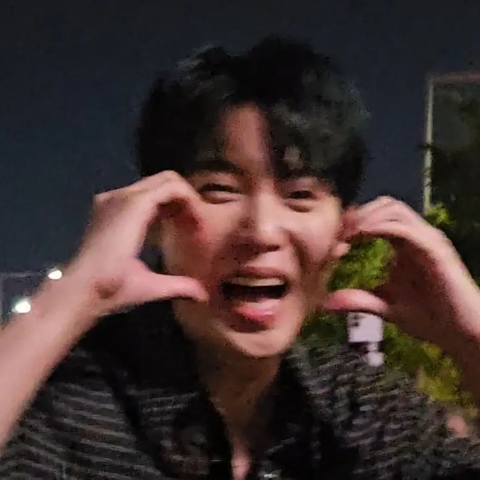 Behind-the-scenes cut of Son Taejin