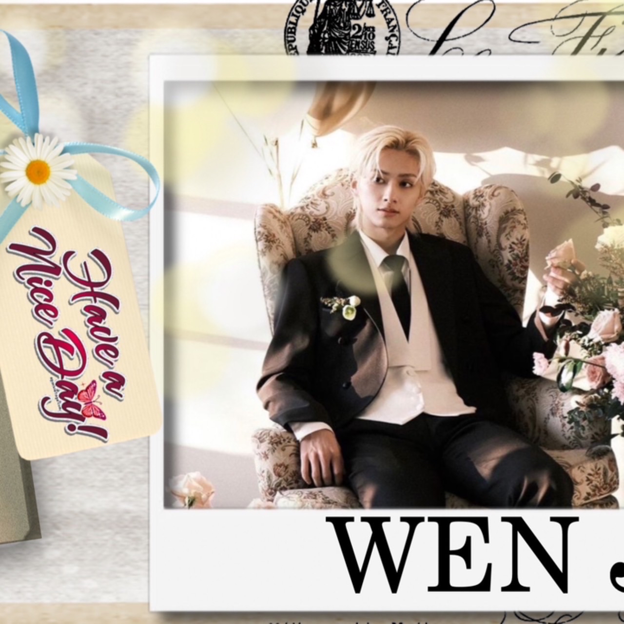 Latest photo of Wen Junhui