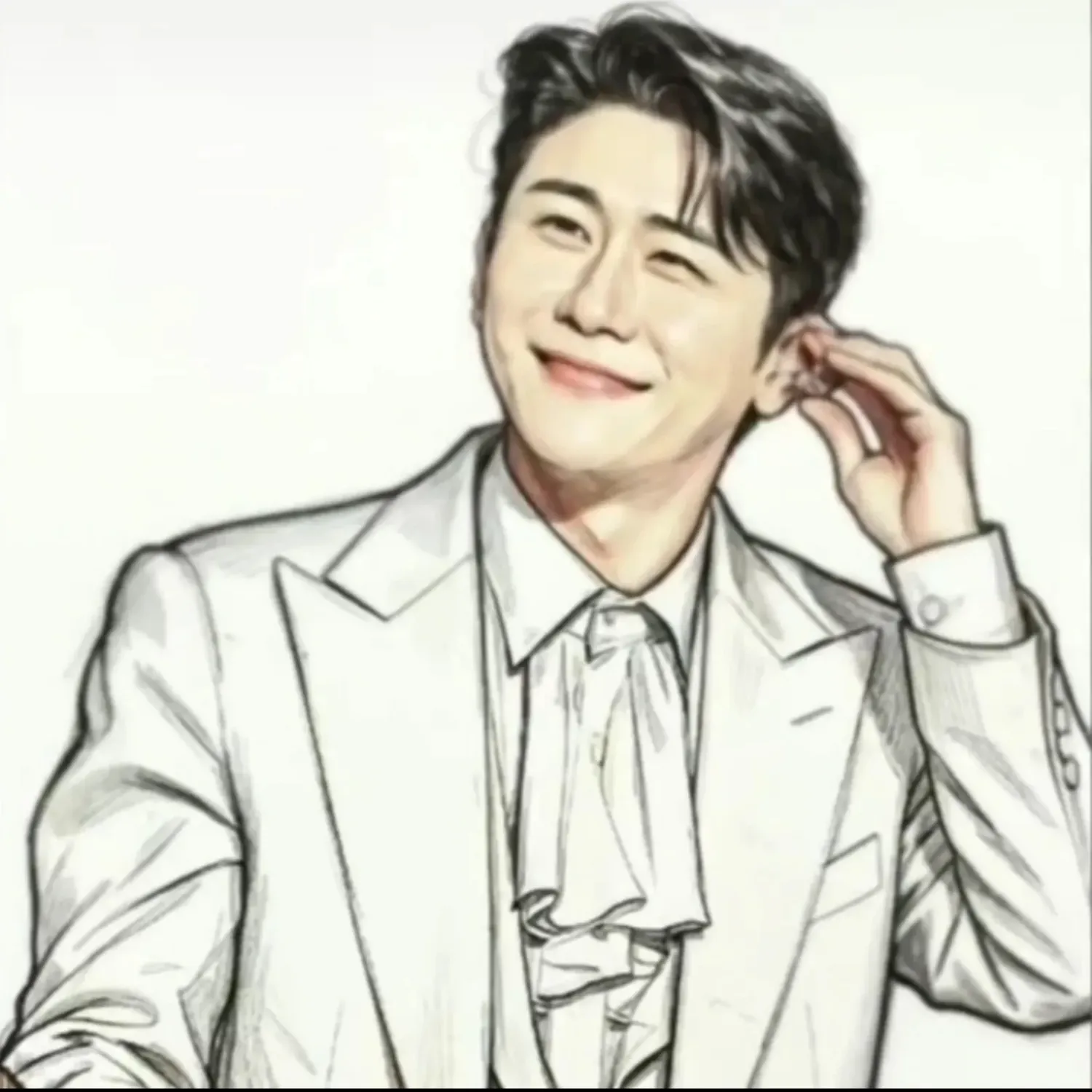 영탁의 비하인드 컷