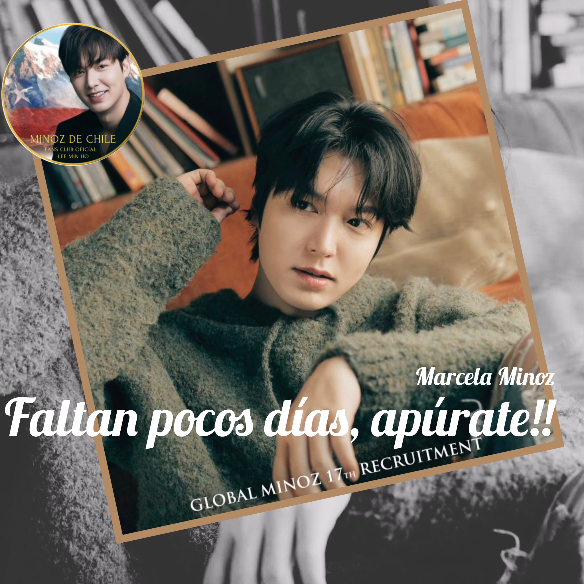 Recent activity shot of Lee Minho