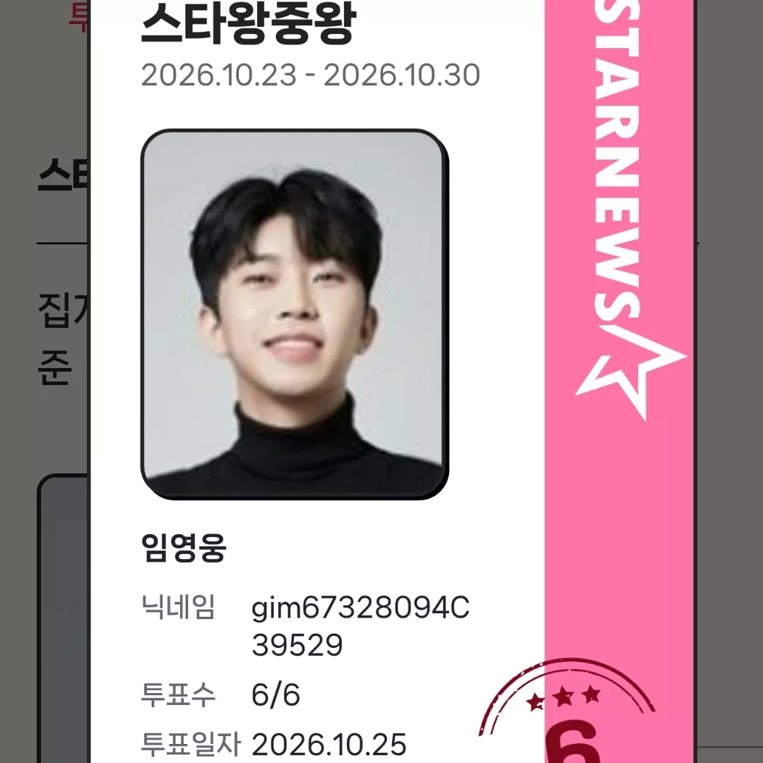 임영웅 팬이 찍은 순간