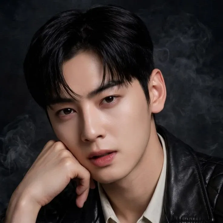 A moment captured by a fan of Cha Eunwoo