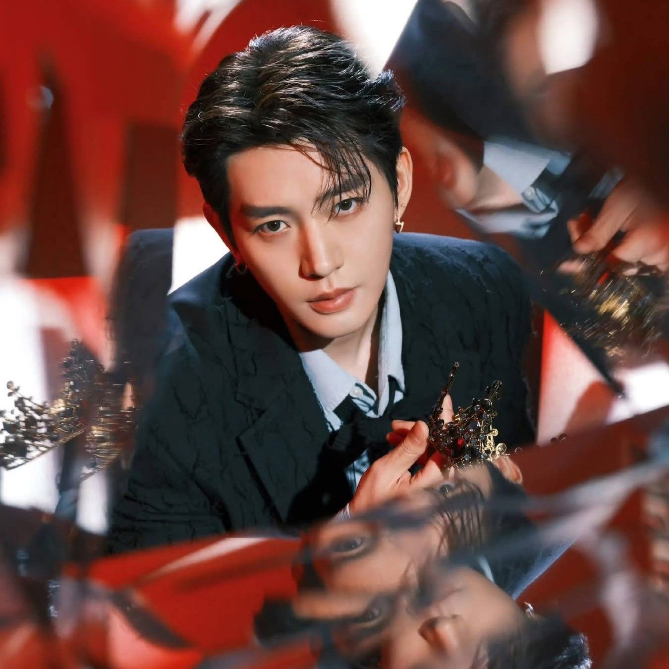 A moment captured by a fan of Deng Wei