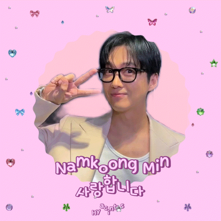 Behind-the-scenes cut of Namkoong Min