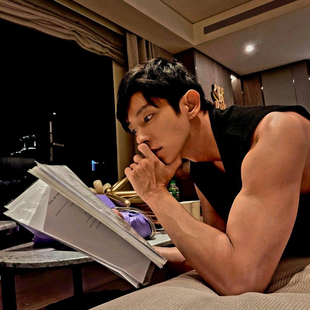 Recent activity shot of Lee Joongi