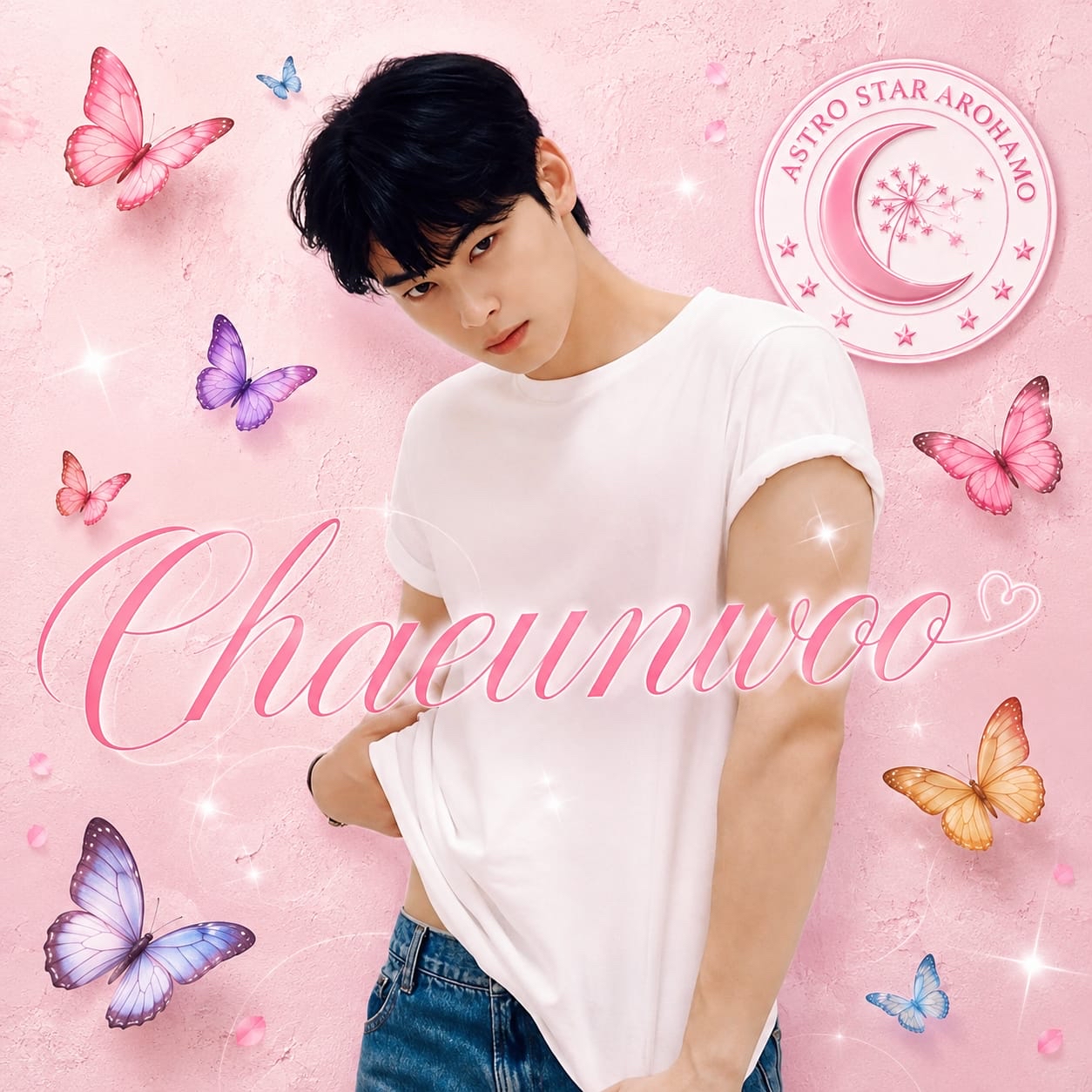 Recent activity shot of Cha Eunwoo