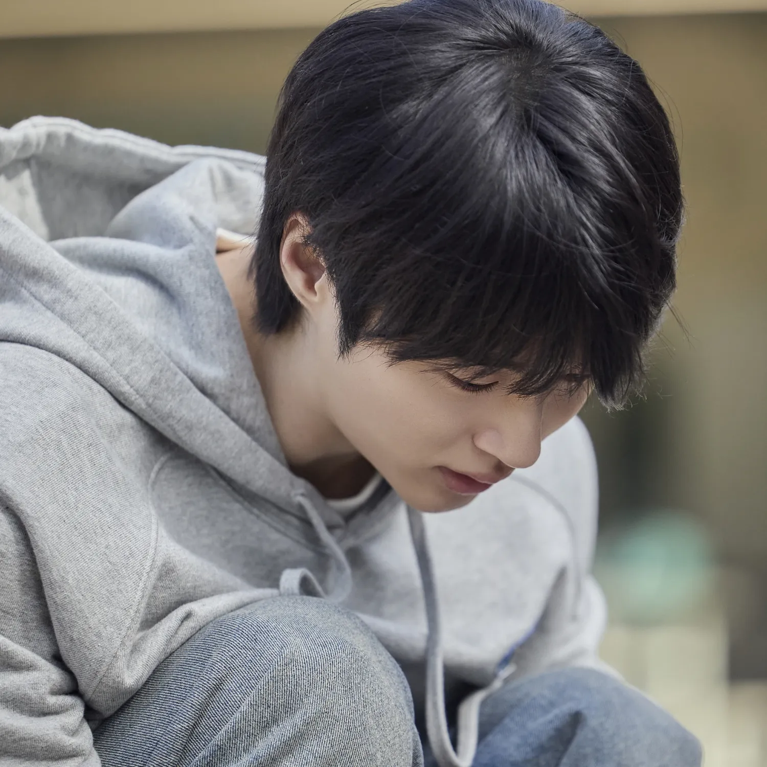 Behind-the-scenes cut of Byeon Wooseok