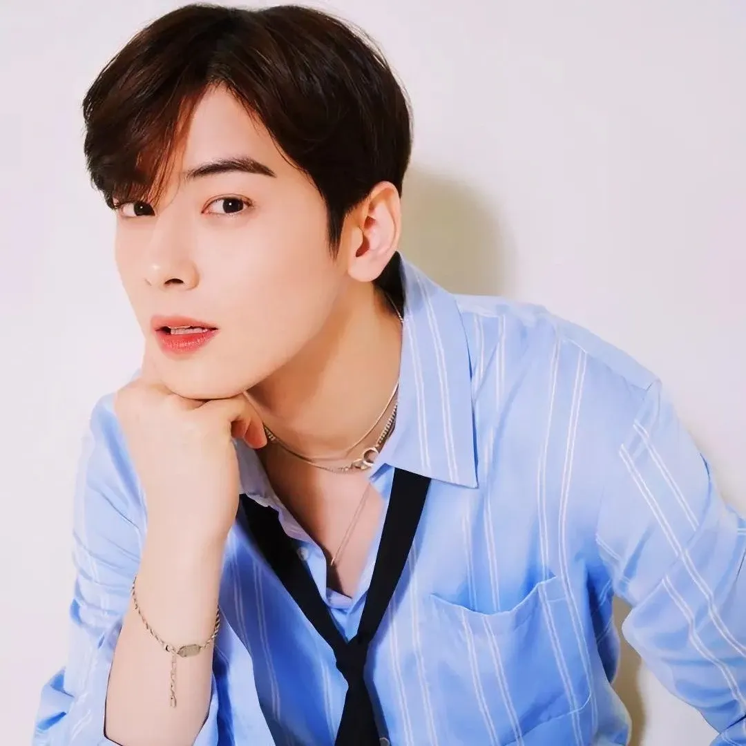Behind-the-scenes cut of Cha Eunwoo