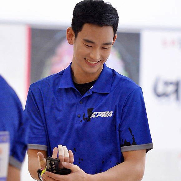 A moment captured by a fan of Kim Soohyun