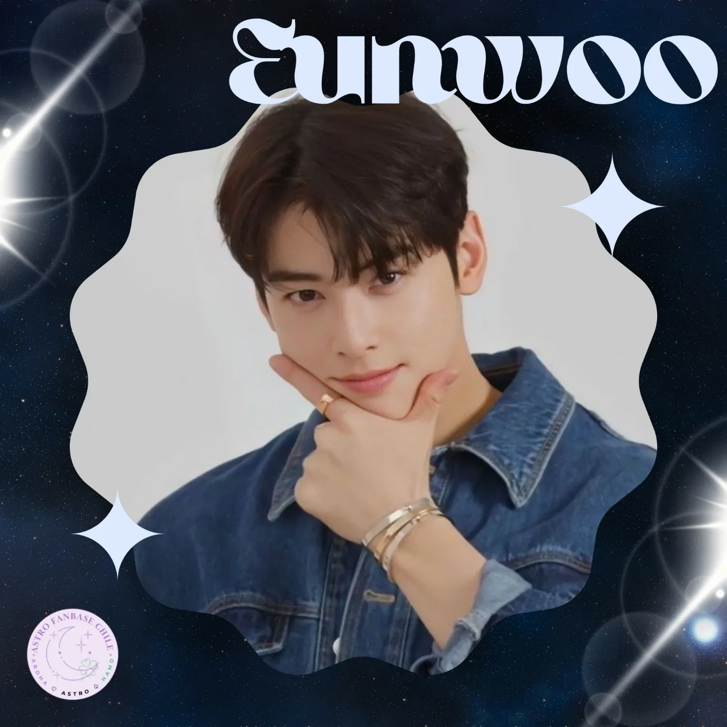 Recent activity shot of Cha Eunwoo