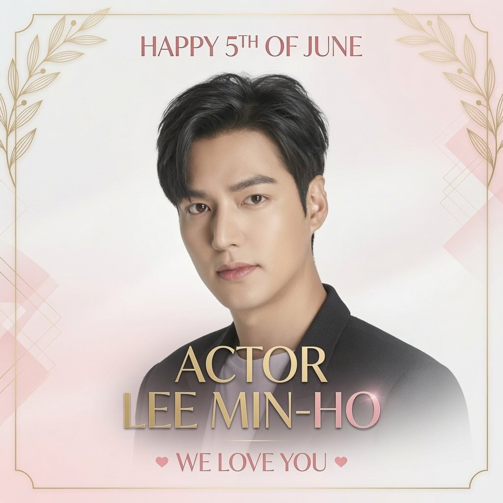 Recent activity shot of Lee Minho