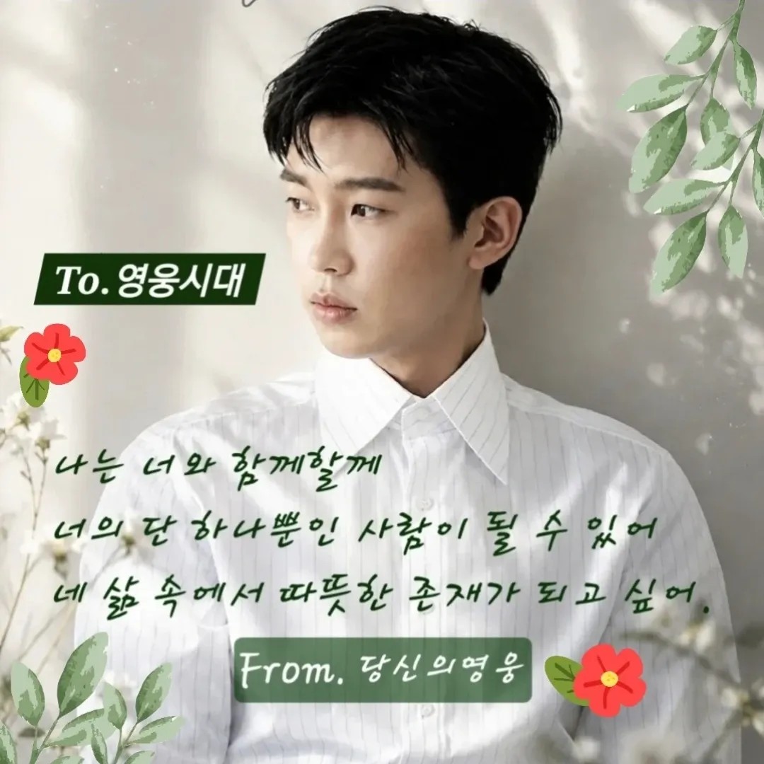 Behind-the-scenes cut of Lim Youngwoong