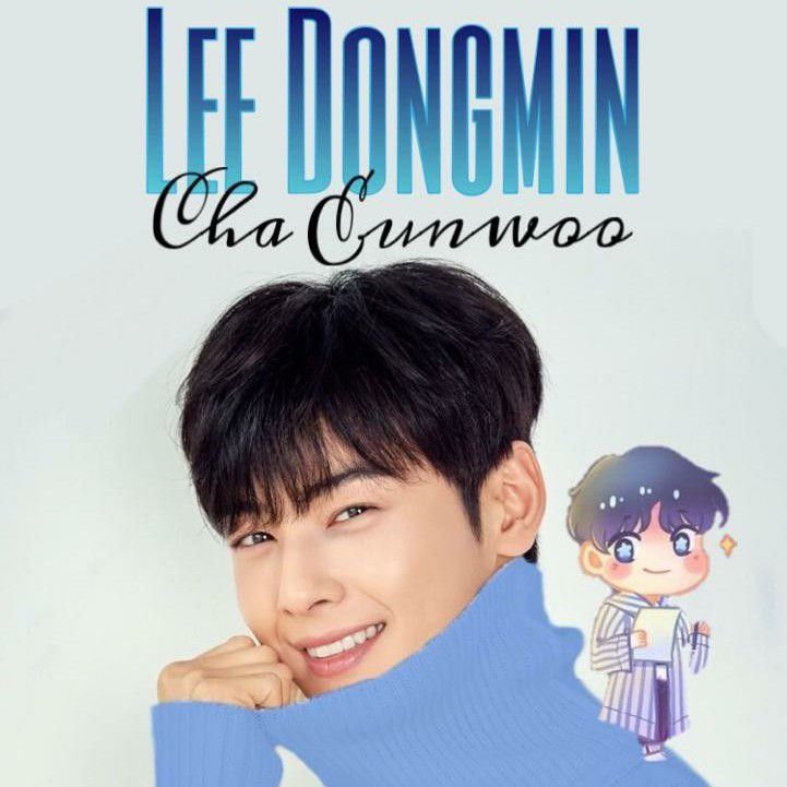 Behind-the-scenes cut of Cha Eunwoo