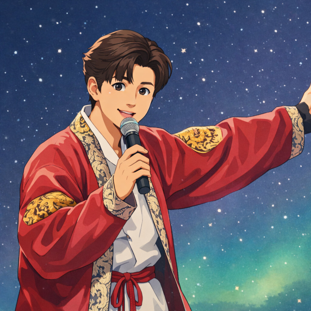 Behind-the-scenes cut of Jin Haesung