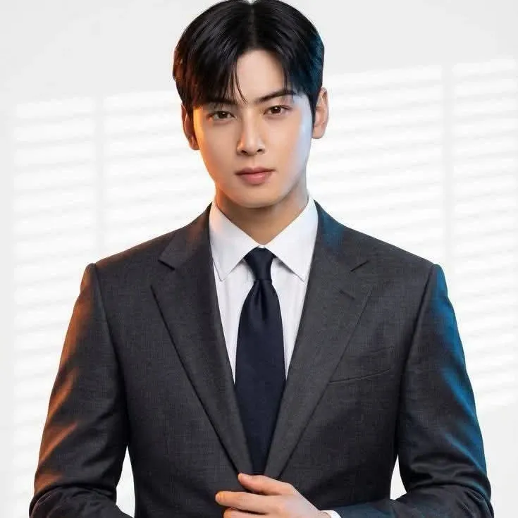 Behind-the-scenes cut of Cha Eunwoo