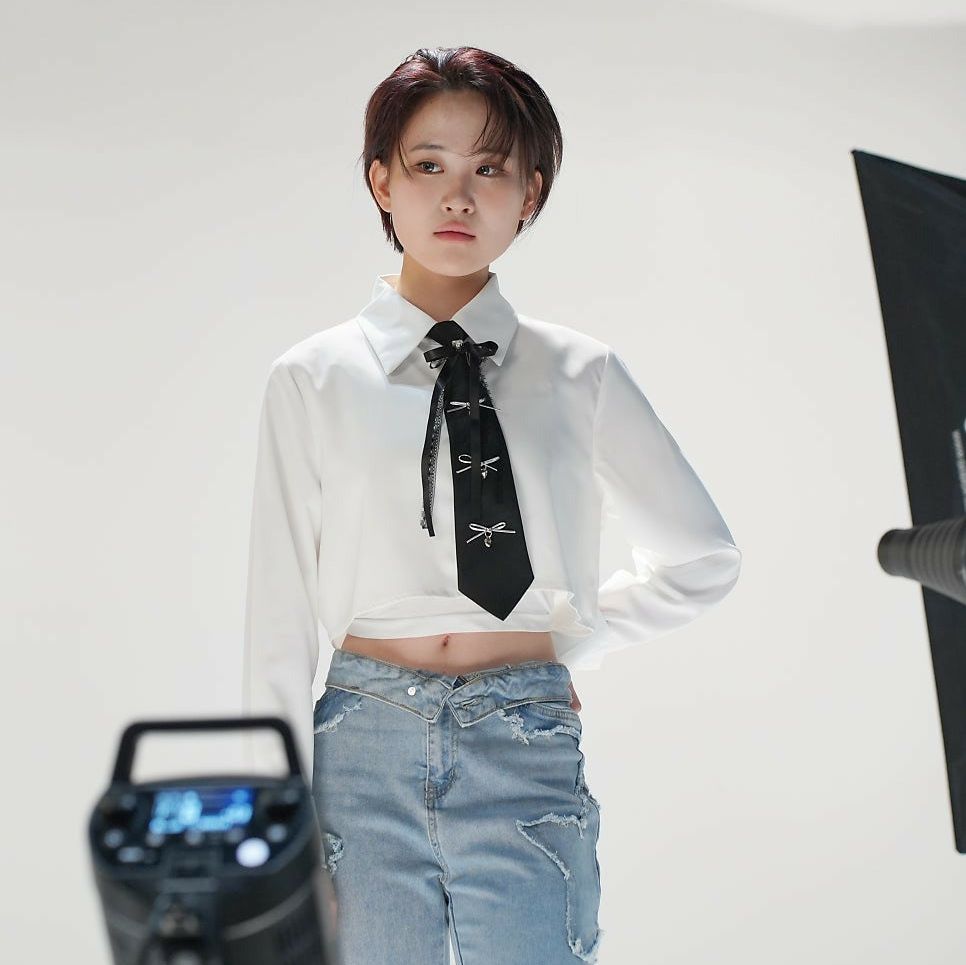 キム・ダヒョンのビハインドカット