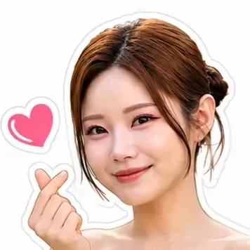 Behind-the-scenes cut of Bae Ahyeon