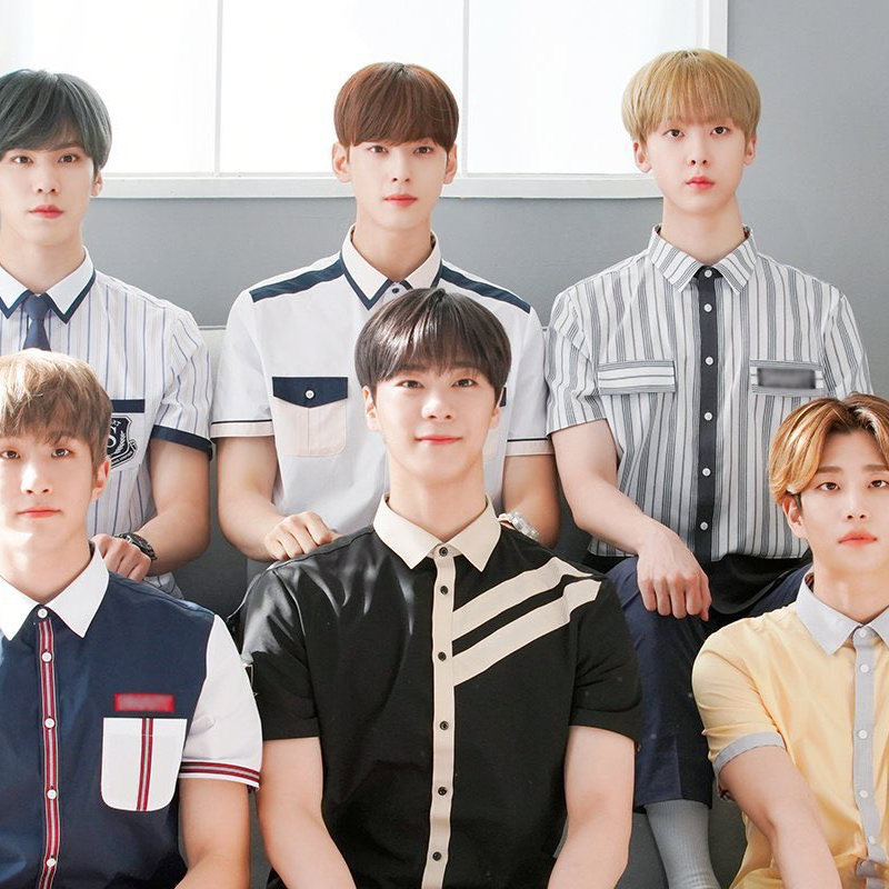 Behind-the-scenes cut of Cha Eunwoo