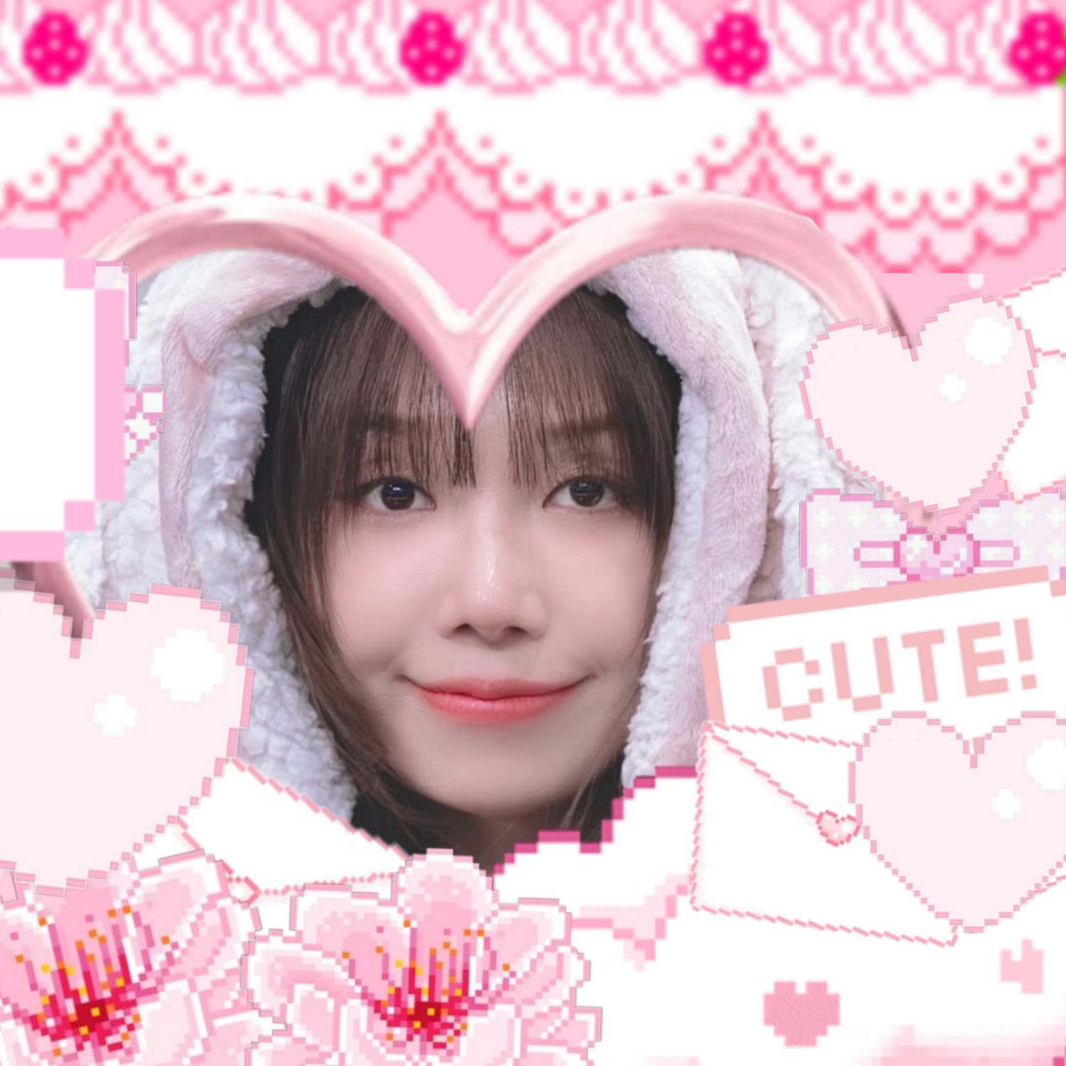 Behind-the-scenes cut of Jung Eunji