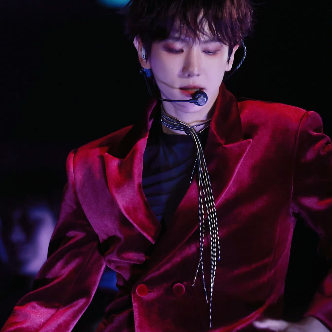 A moment captured by a fan of Baekhyun