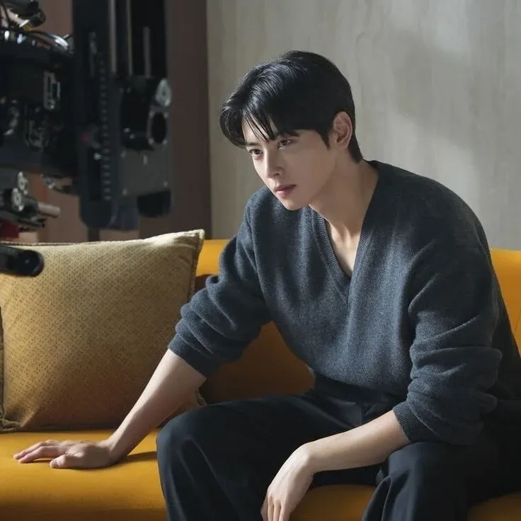 A moment captured by a fan of Cha Eunwoo