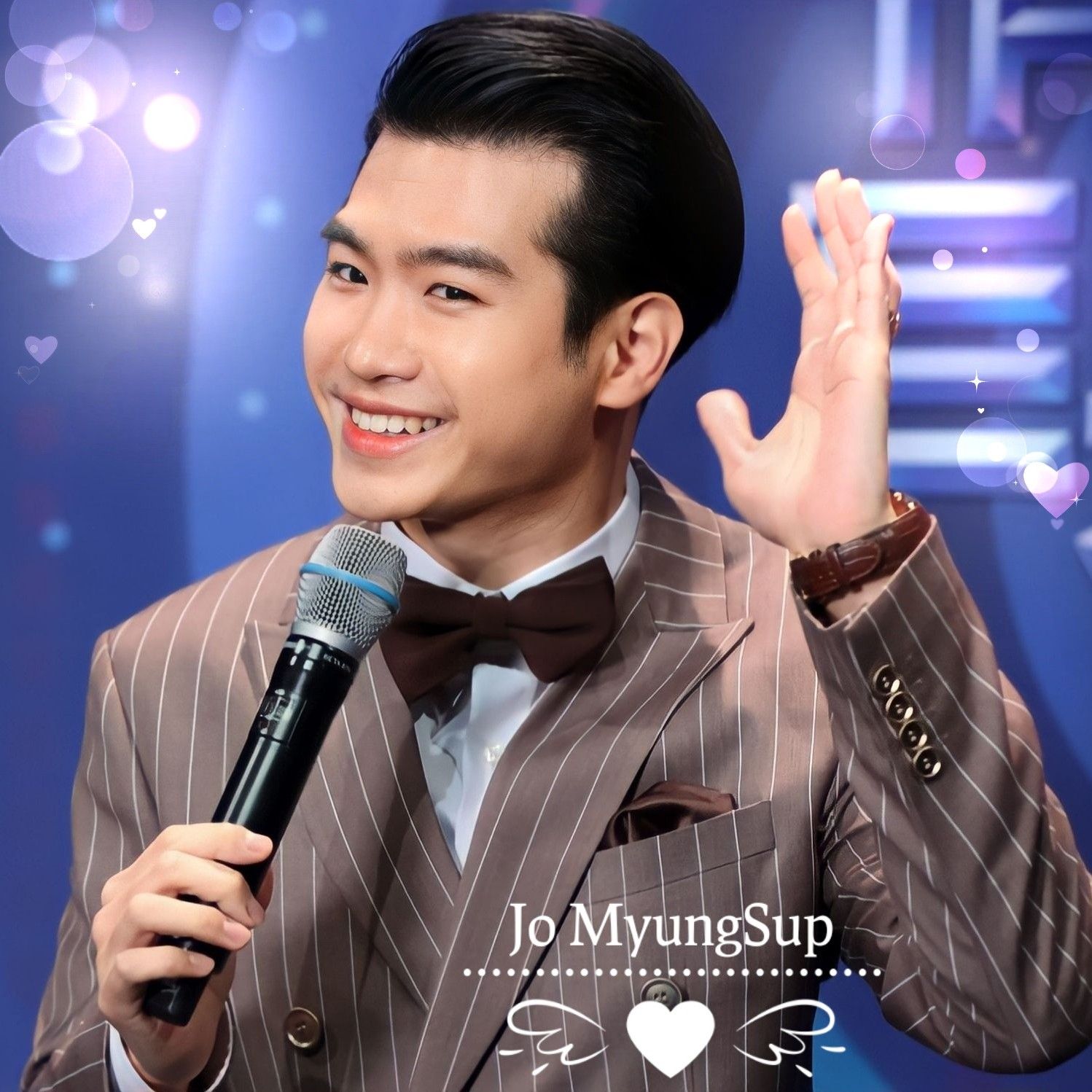 A moment captured by a fan of Jo Myungsup