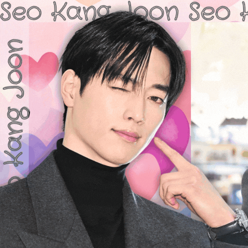 Behind-the-scenes cut of Seo Kangjoon