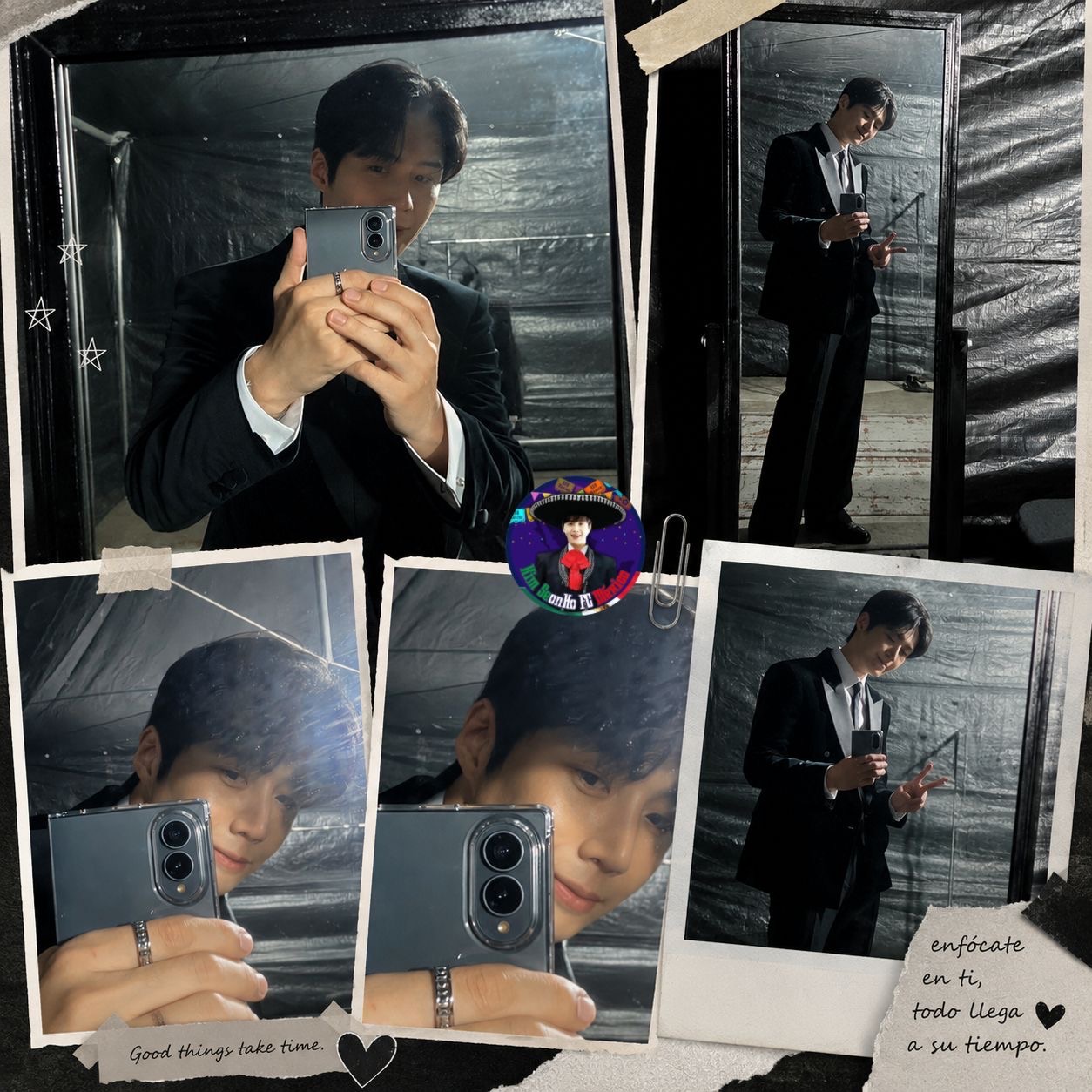Behind-the-scenes cut of Kim Seonho