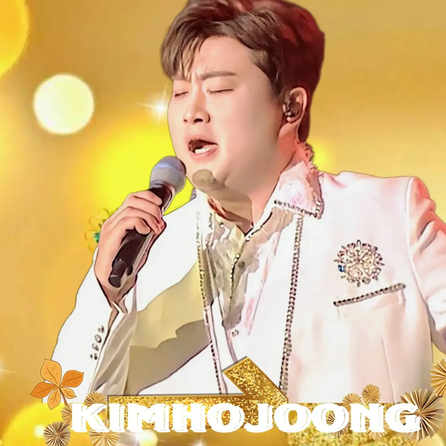 A moment captured by a fan of Kim Hojoong