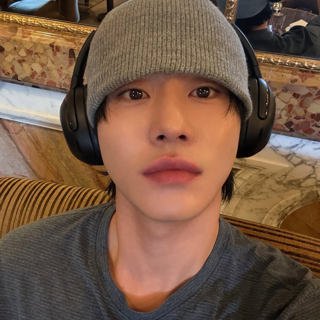 Recent activity shot of Ahn Hyoseop