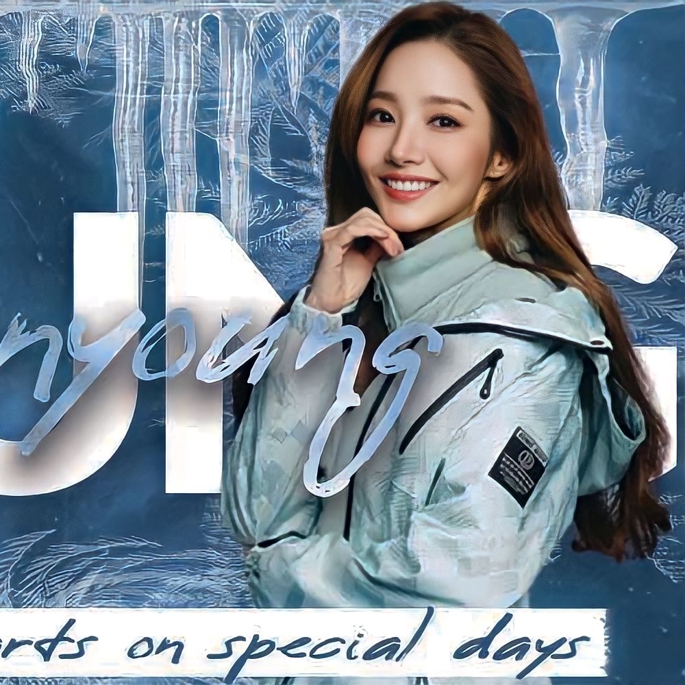 Behind-the-scenes cut of Park Minyoung