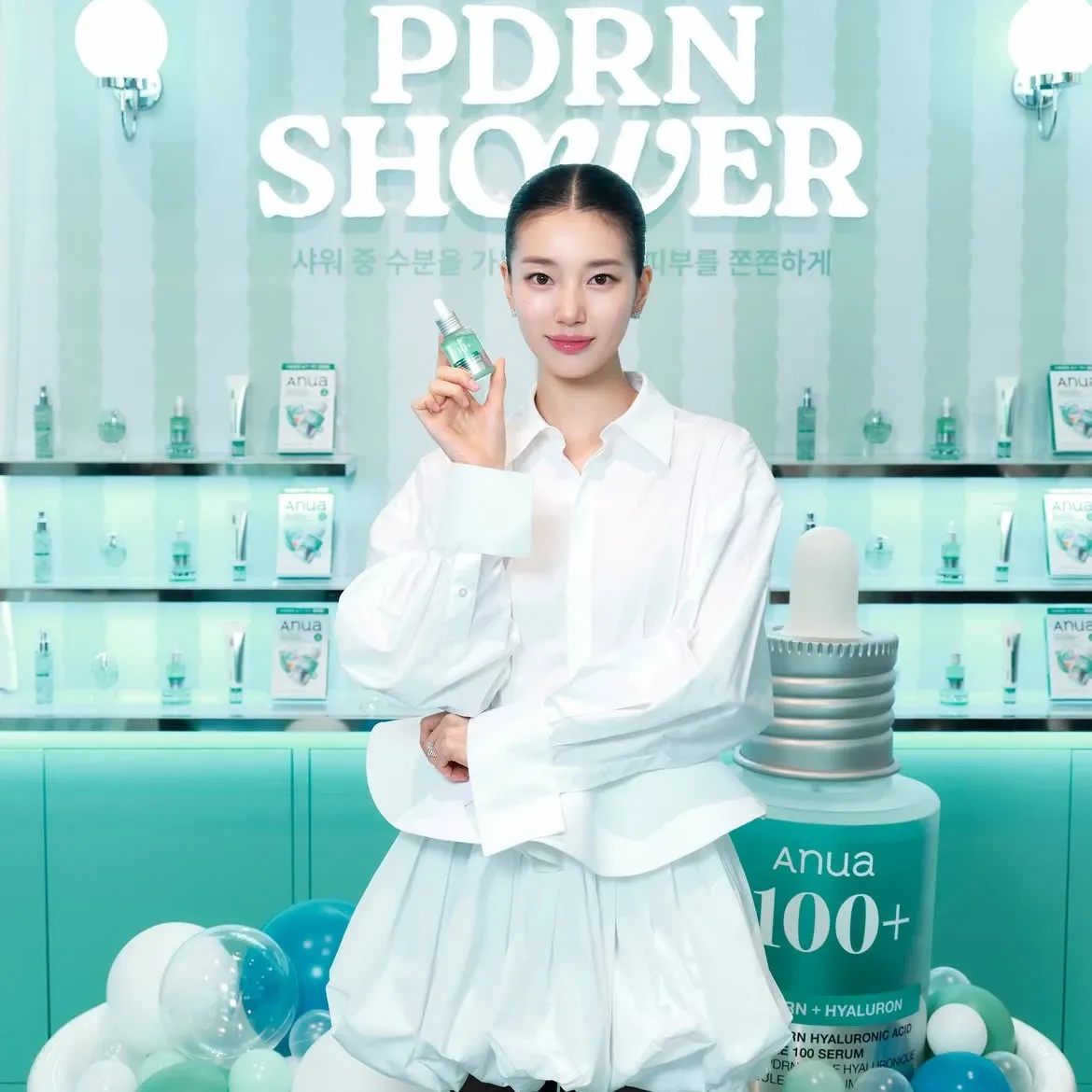 粉絲拍下的裴秀智瞬間