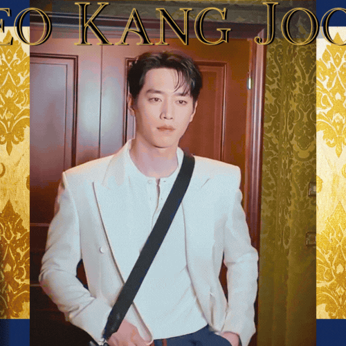 Behind-the-scenes cut of Seo Kangjoon