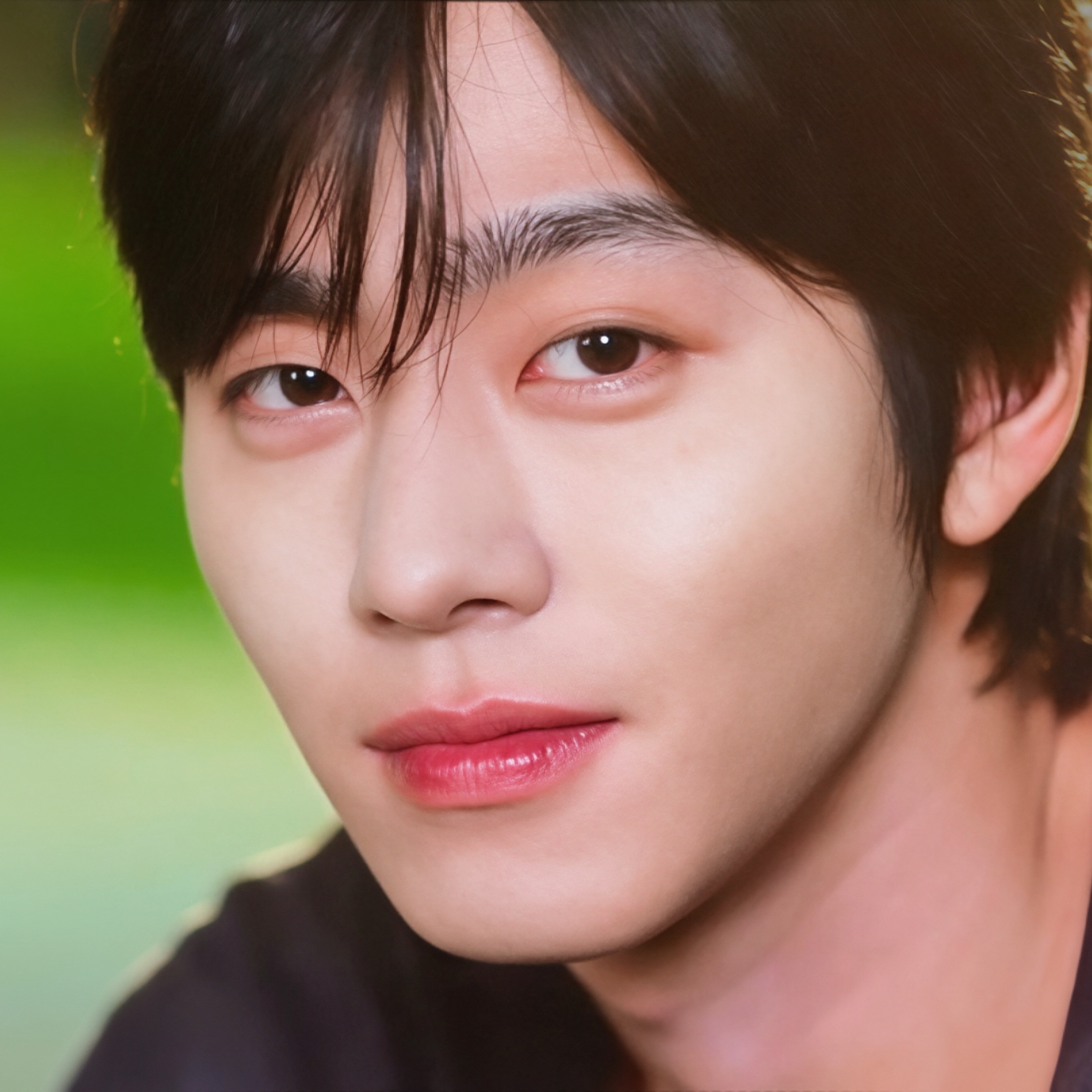 A moment captured by a fan of Ahn Hyoseop