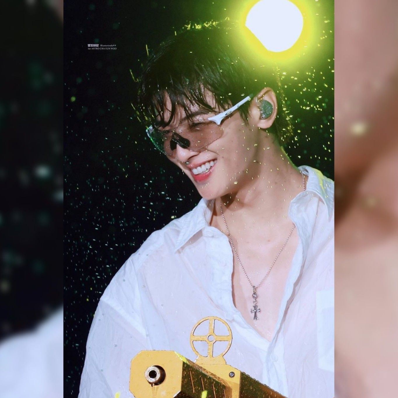 Behind-the-scenes cut of Cha Eunwoo