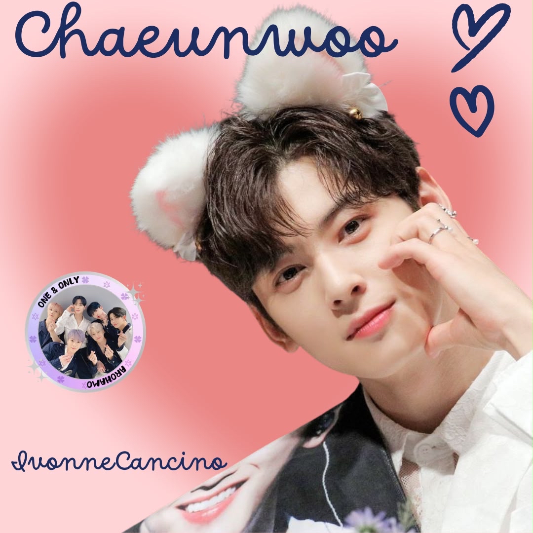 Behind-the-scenes cut of Cha Eunwoo