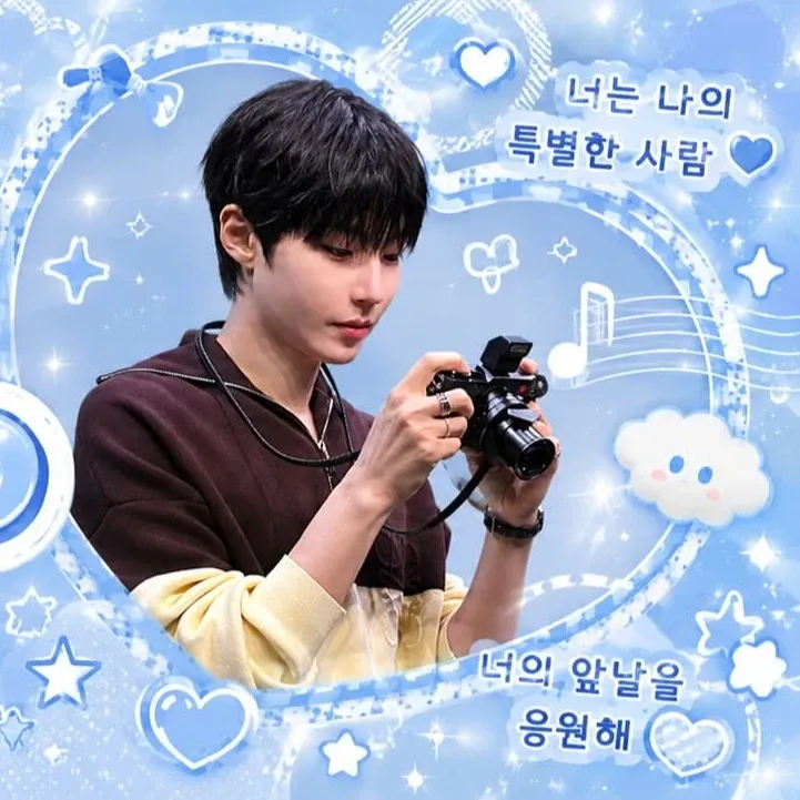 Behind-the-scenes cut of Hwang Inyoup