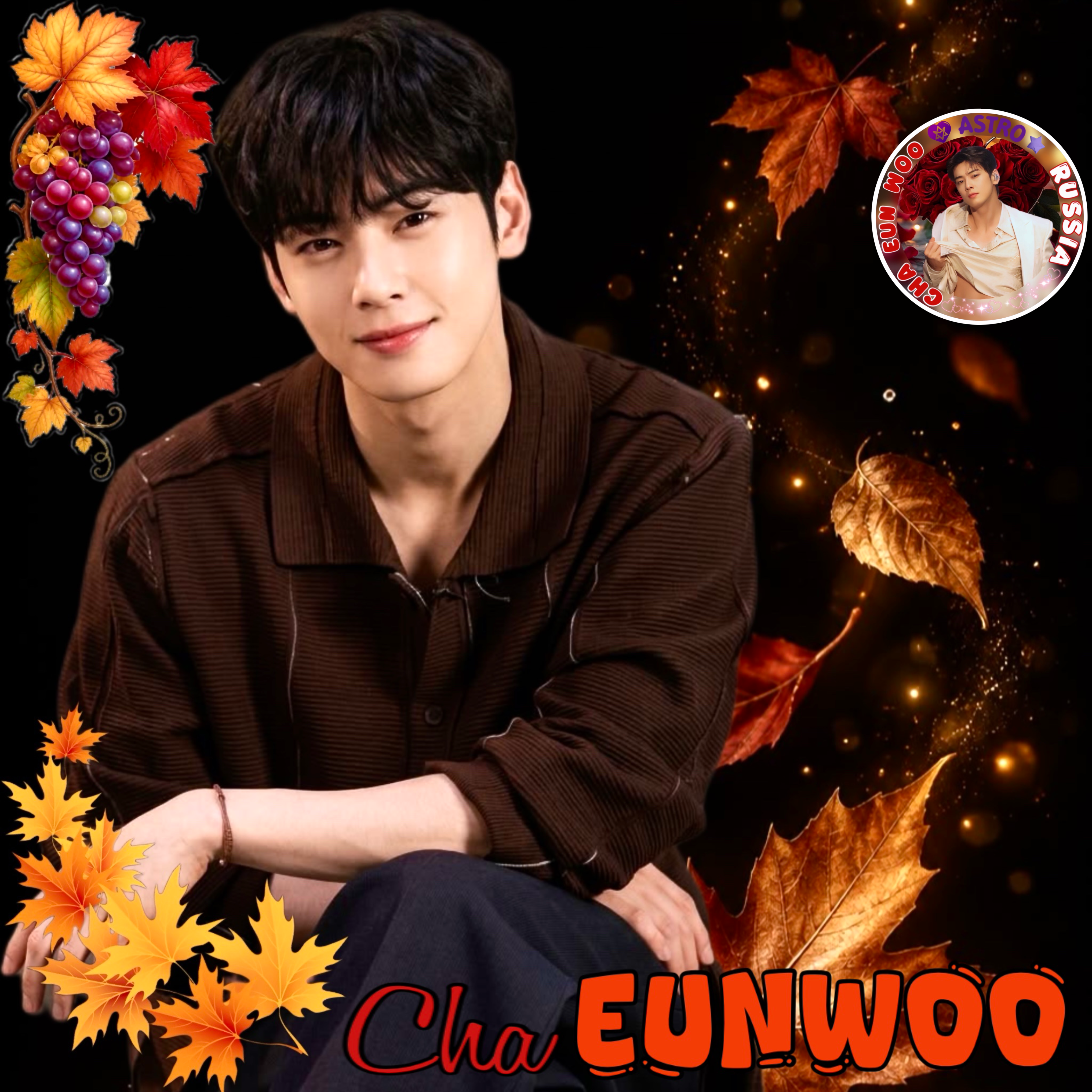 Behind-the-scenes cut of Cha Eunwoo