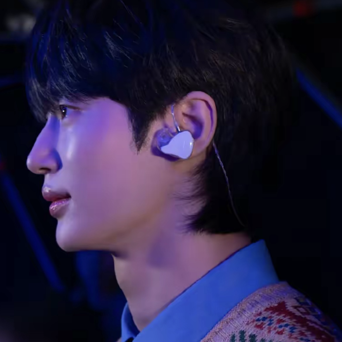 A moment captured by a fan of Byeon Wooseok