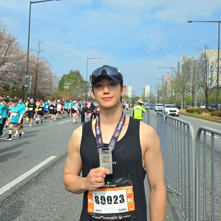 粉絲拍下的丁海寅瞬間