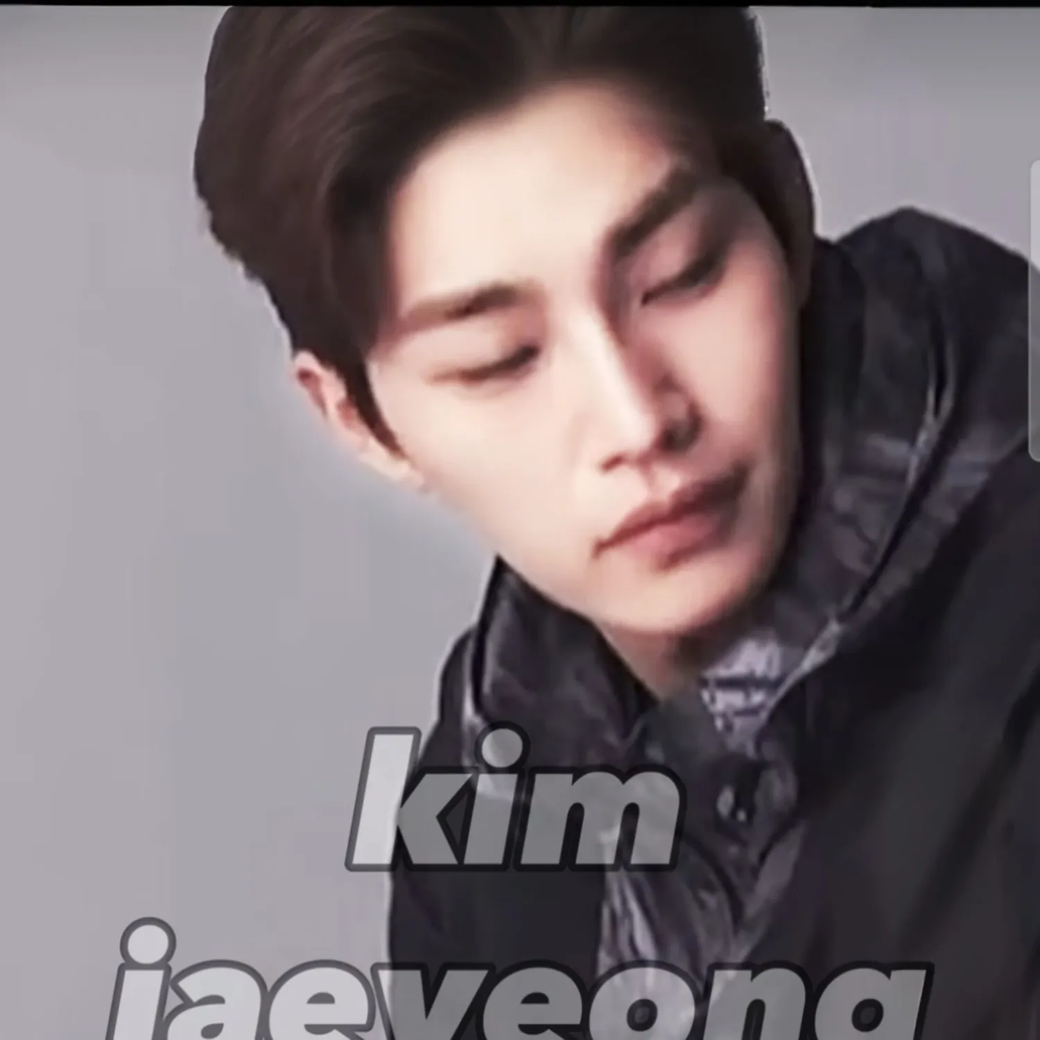 A moment captured by a fan of Kim Jaeyoung